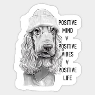 Positive Mind. Positive Mind. Positive Life. Sticker